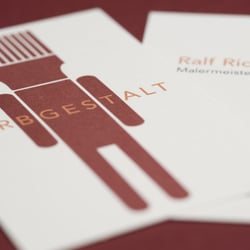 FARBGESTALT – Logoentwicklung und Corporate Design für einen Maler
