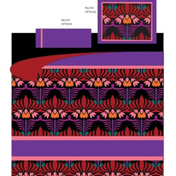 DUVET COVER AMARYLIS BLK