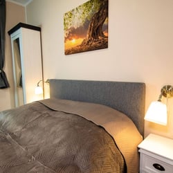 Schlafzimmer – kleine Ferienwohnung
