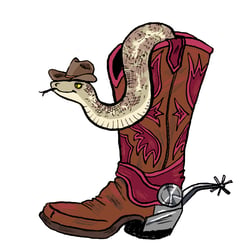 Vignette/Icon There’s a snake in my boot!