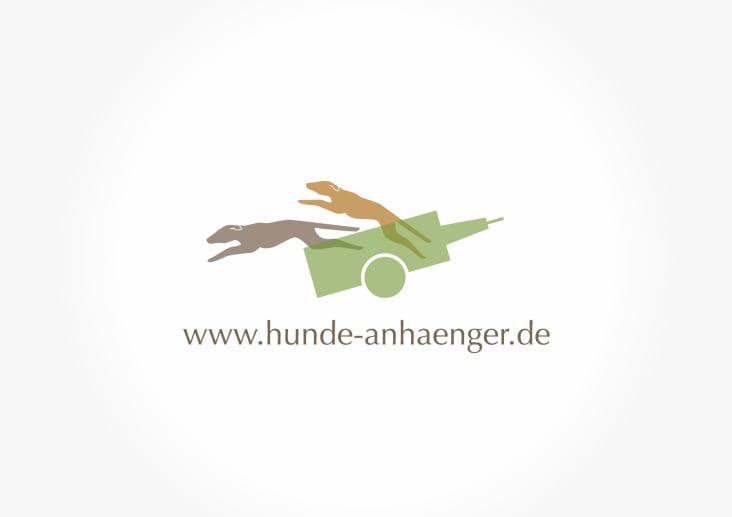 Logo Design für einen Vertreiber von Hundeanhängern im Hundesportbereich