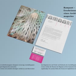 Rampant –  Erscheinungsbild eines Architekturmagazins