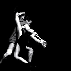 Tänzerinnen und Tänzer des Balletts Halle