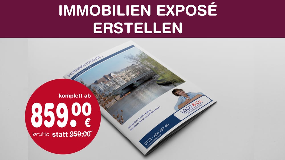 Immobilien-Exposé erstellen | Layout gestalten