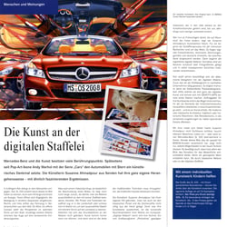 Mercedes Beresa, Artikel im Magazin Sternzeichen