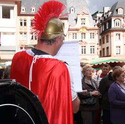 Gründung der Allianz für einen freien Sonntag in Mainz mit Römern