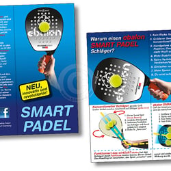 Falzflyer Smart Padel, ebalon Smart Sport