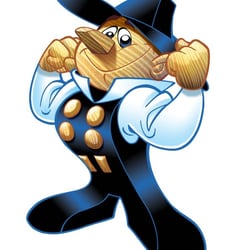 Timmi, das Maskottchen für Zimmermänner