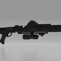 Star Wars DC15 Blaster (long)