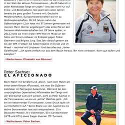 Spieler-Portraits veröffentlicht bei Senior Tennis Service