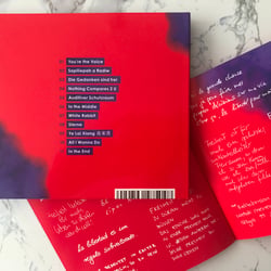 CD-Design Rückseite + Booklet