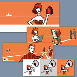 Illustrationen für Web und Print