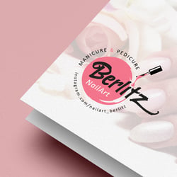 Logo design for Berlitz Nailart