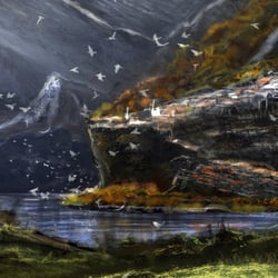 Fall mountains