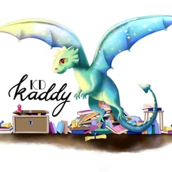 Illustriertes Logodesign „Kaddy KD“