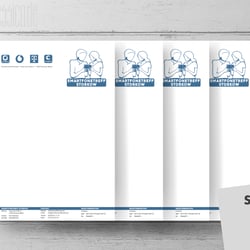 Briefpapier mit neuem Logo