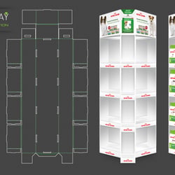 POS Display der Linie CANINE HEALTH NUTRITION