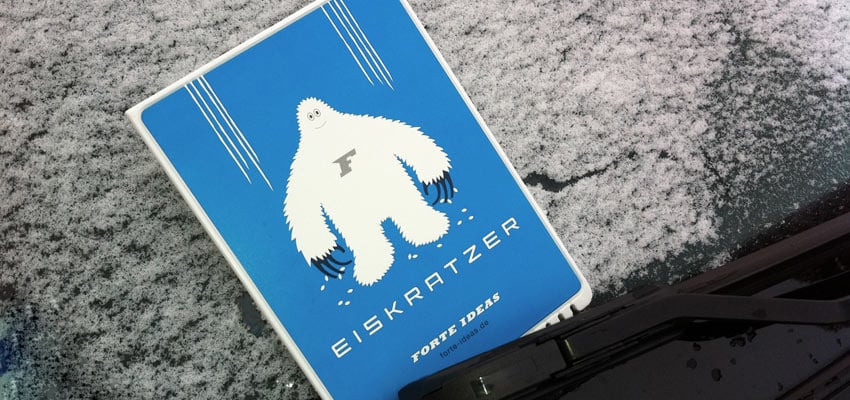 Mailing „Eiskratzer“ von Forte Ideas