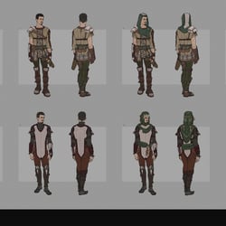 design exploration + layering