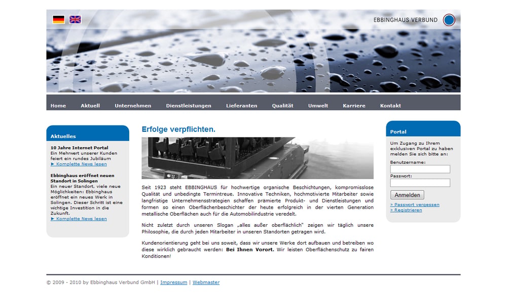 WebSite www.ebbinghaus.de