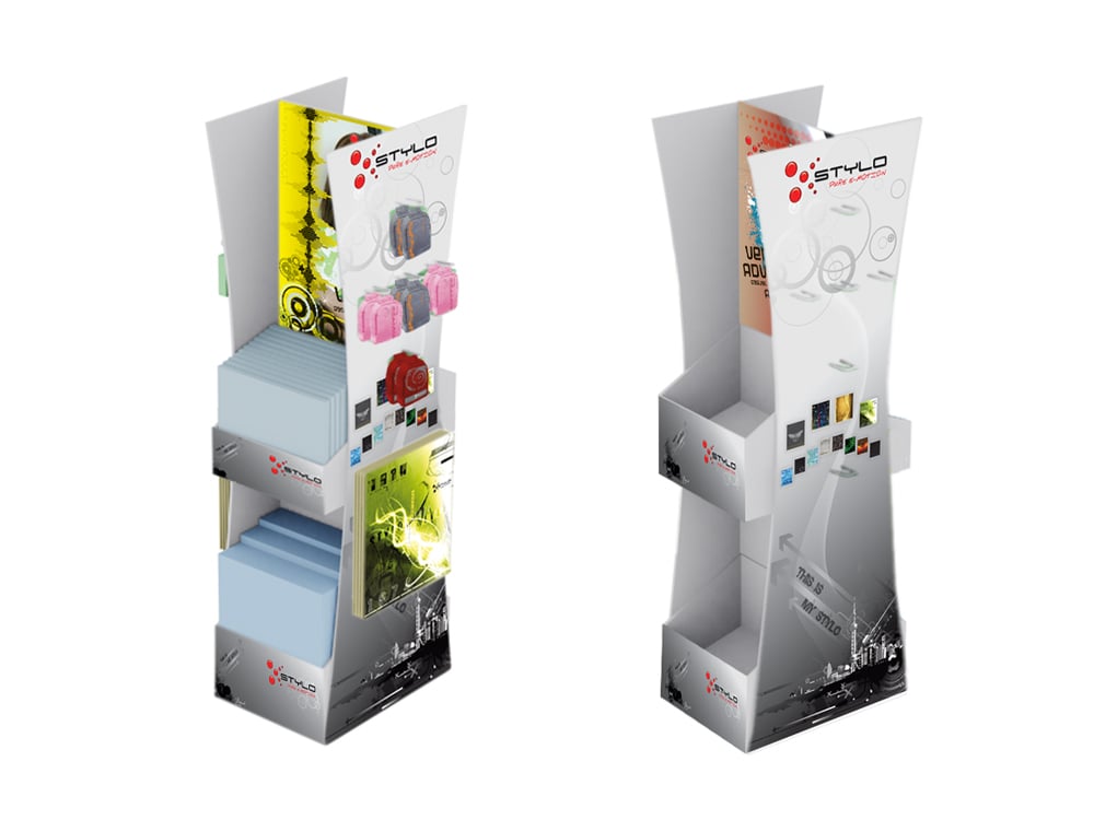 Exhibitor to briefcases and backpacks brand Stylo