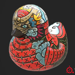 (Internationaler Gewinner) Rubber Ducky Texture Challenge j.2018