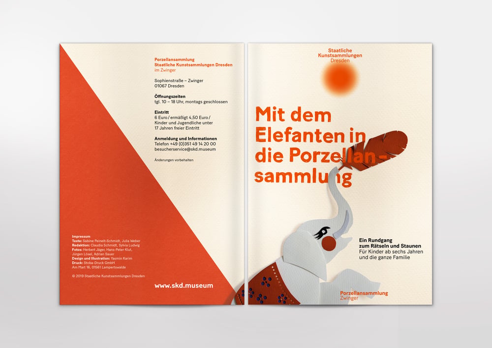 Mit dem Elefanten in die Porzellansammlung