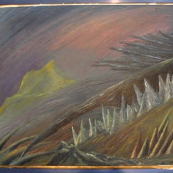 2003 Zackenlandschaft Öl
