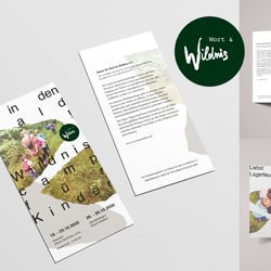 Konzeption eines ganzheitlichen Gestaltungsauftritts für einen Verein (Logo, Flyer, Werbebooklets, Plakate)