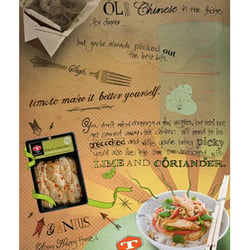 Illustration and Design, DDB. Press advertisements for the New Zealand foodstuffs brand Tegel.