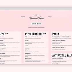 Francesca & Fratelli Menu