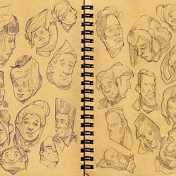 heads from the head
