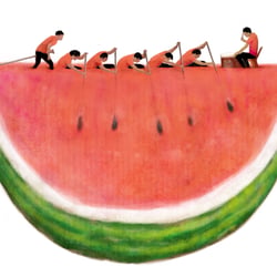 teamwork // freie arbeit (serie: gesunde ernährung + bewegung)