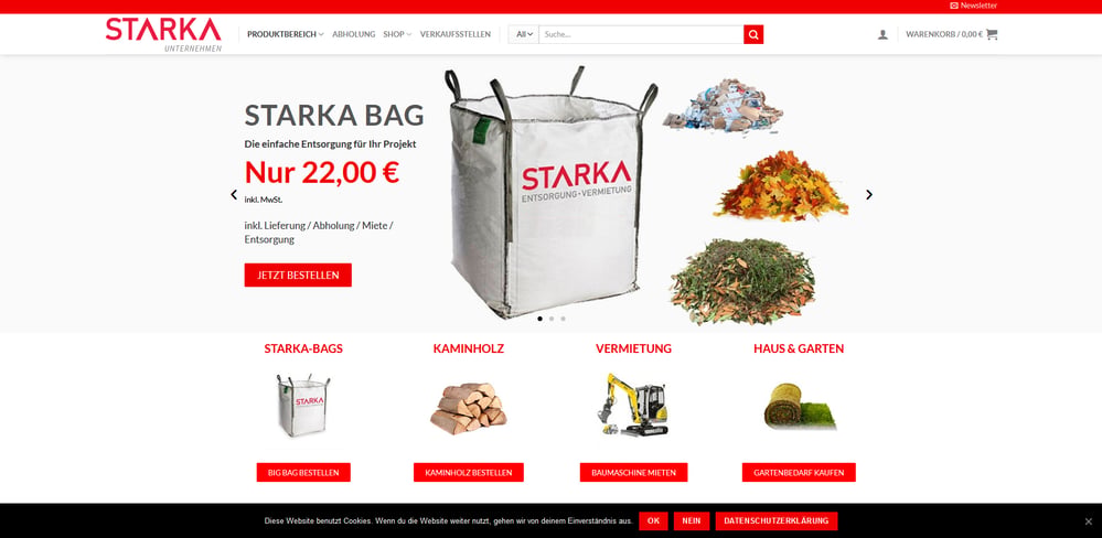 Starka BAG Onlineshop