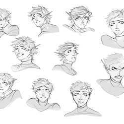 Expression Sheet (Nelio)