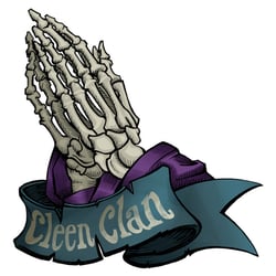 Skateboardlable „Cleen Clan“