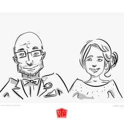 Karikatur Schnellzeichnen – Business Event