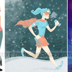 Editorialillustrationen, Photoshop