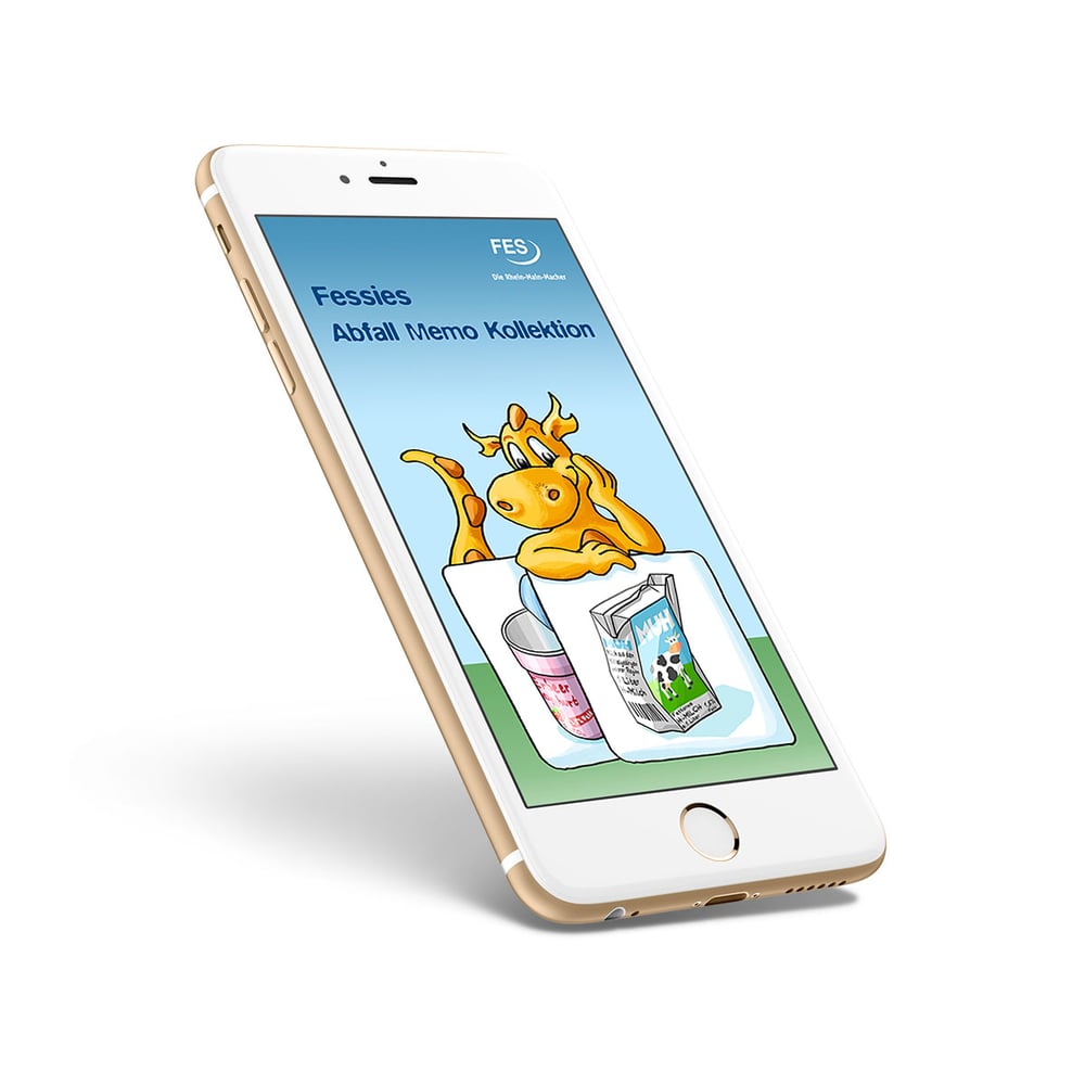 Fessies Abfall Memo – Splashscreen
