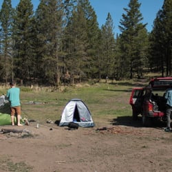 Camping somewhere close to the Highway