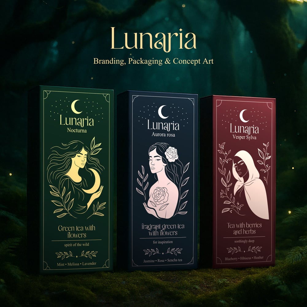 Lunaria — Herbal Tea Collection