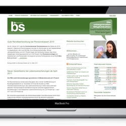 Webseite www.bsberatung.at