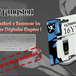 Invitation to Kingston Sales Training Kingston-Colombia