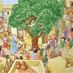 Wimmelbild Bibelgeschichte: Zachäus