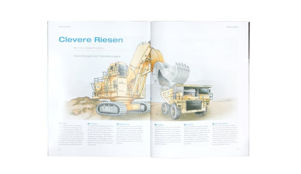 Artikel »Clevere Riesen«