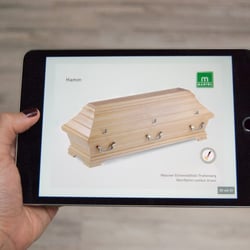 Blick auf den iPad-Katalog