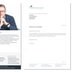 Logo, Webdesign und Geschäftsausstattung für Maik Metzdorf • Coaching