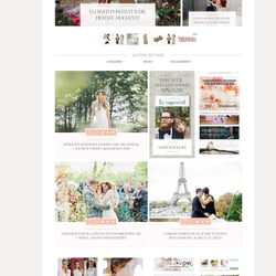Hochzeitswahn – Responsive Blogdesign