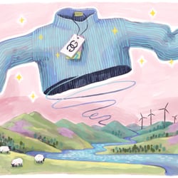 Illustration „Neuer Luxus“ für Original Magazin