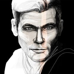 Male Face by Thorsten Berger